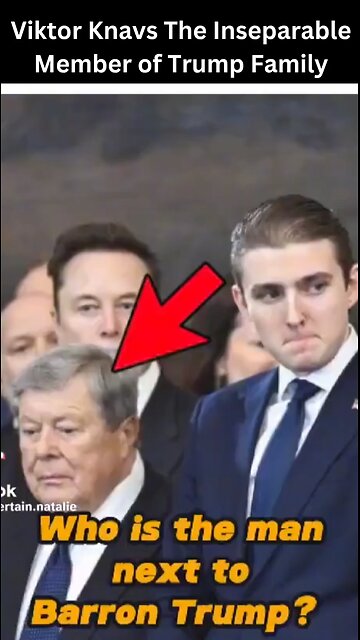 Viktor Knavs: The Inseparable Member of the Trump Family Revealed! #shorts #trending #barrontrump