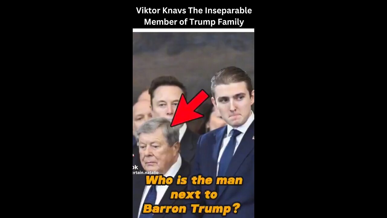 Viktor Knavs: The Inseparable Member of the Trump Family Revealed! #shorts #trending #barrontrump