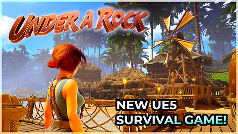 Amazing NEW Upcoming Survival Base Building Game - UNDER A ROCK