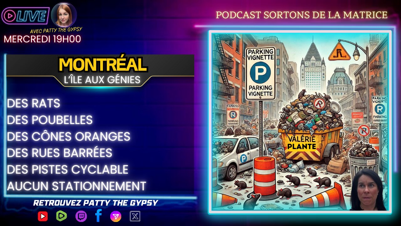 MONTRÉAL EST UN DÉPOTOIR À CIEL OUVERT !!!