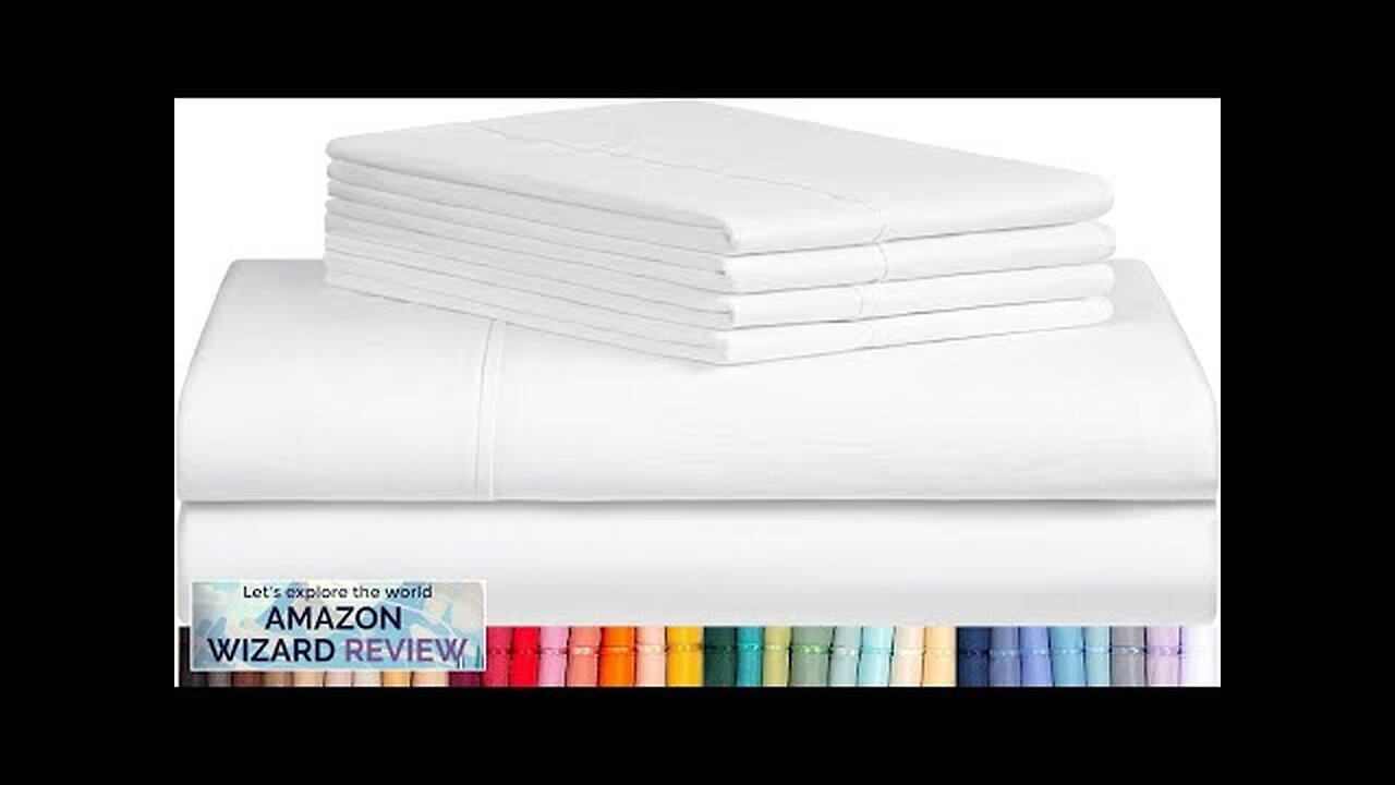 LuxClub 6 PC Queen Sheet Set Breathable Luxury Bed Sheets Deep Pockets Review