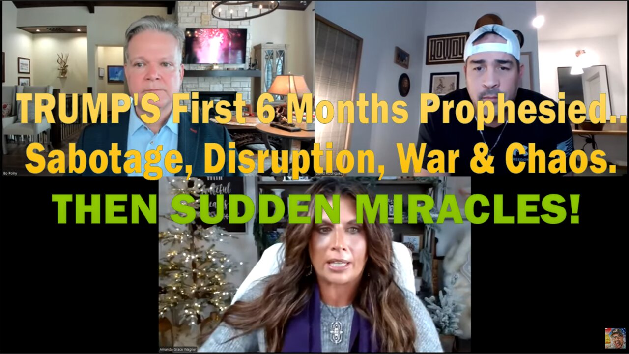 TRUMP'S FIRST 6 MONTHS PROPHESIED..Sabotage, Disruption, War & Chaos..THEN SUDDEN MIRACLES!