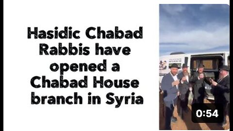 Hasidic Chabad Rabbis have opened a Chabad House branch in Syria