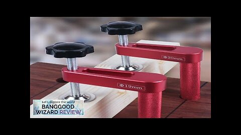 2 Packs JIGHOLE 19mm/20mm Bench Dog Hold Down Clamps MFT Table Workbench Review