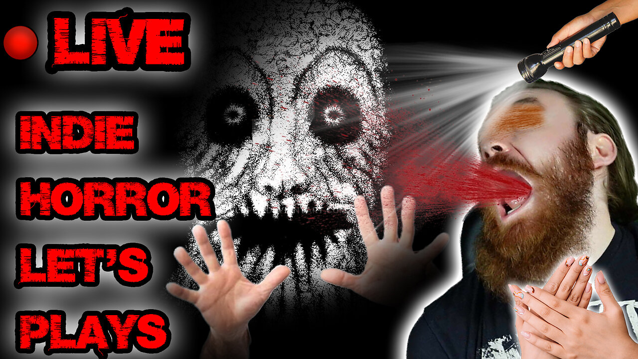 HELP I CAN'T SEE! There's POOP in my F****** EYES! YOU VOTE for next game! |LIVE INDIE HORROR NIGHT