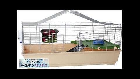 Amazon Basics Top Access Small Animal Ferret Cage Habitat With Accessories Jumbo Review