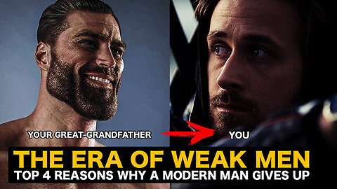 Why Modern Men Are Becoming Weaker