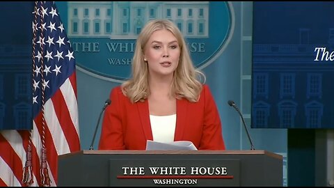 Karoline Leavitt Announces Changes To White House Press Pool