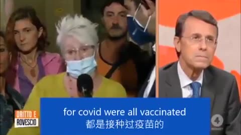 vaccinated are who are saturating the hospitals / vaccinati che stanno saturando gli ospedali