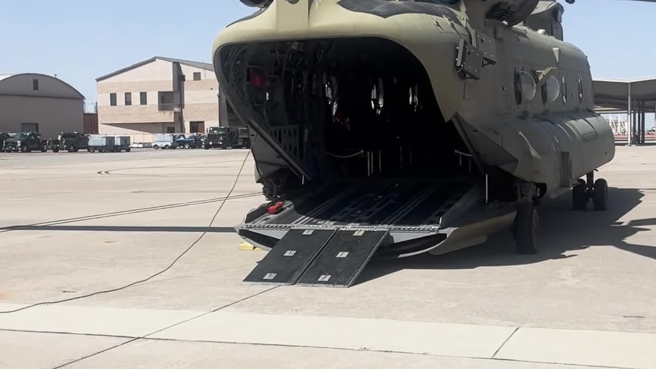 Vance and administration officials take a tour of the border