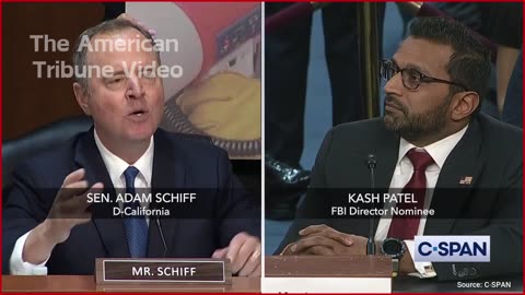 WATCH: Kash Patel Shuts Down Adam Schiff in Front of Police Officers During Spat in Hearing