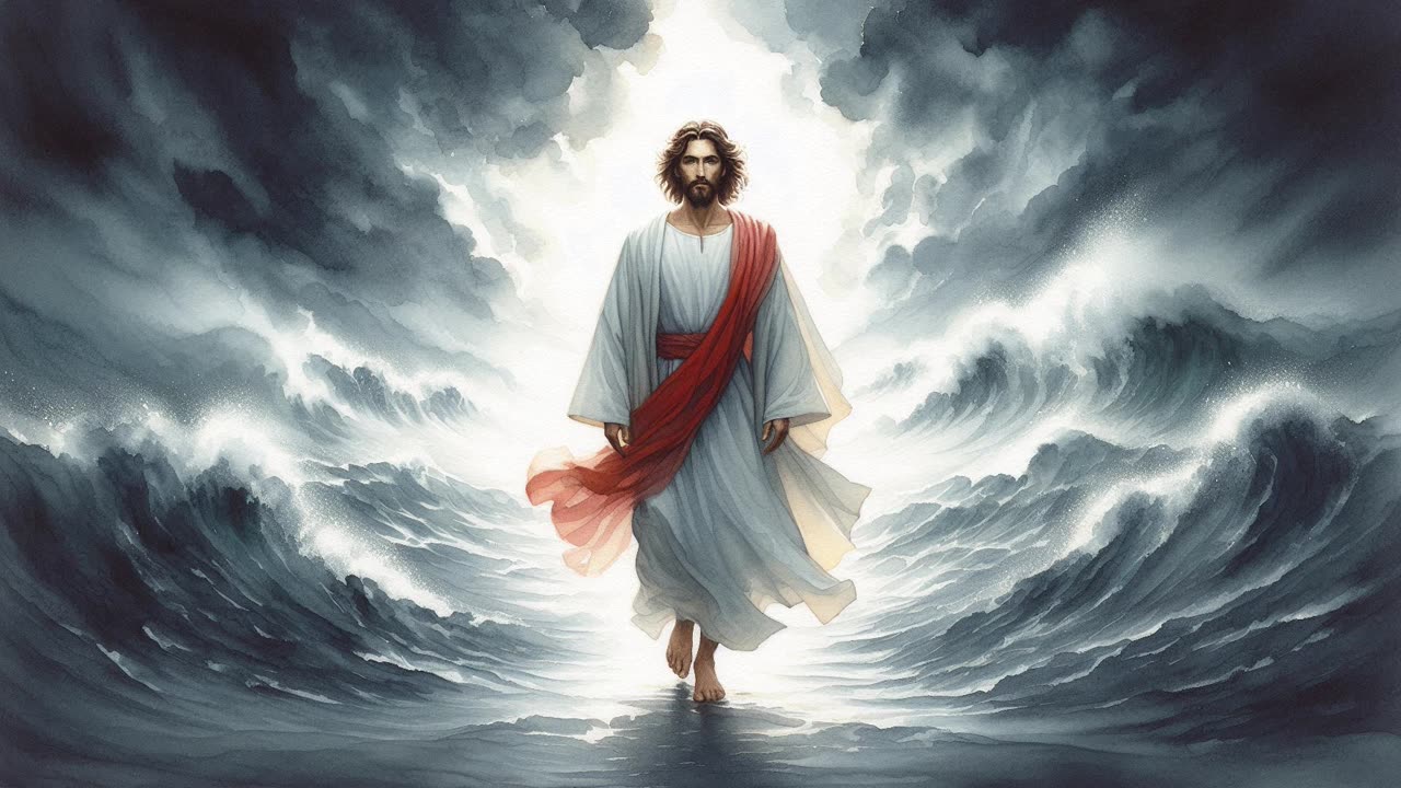 Relaxing and Peaceful Christian lofi music, Jesus walks on water lofi, hopeful lofi (study/relax)