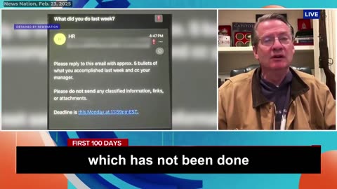 🚩 Rep. Tim Burchett: 'What did you do last week' Elon's email is a great idea 📧