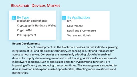 Blockchain Devices Market Size, Share, and Forecast to 2033