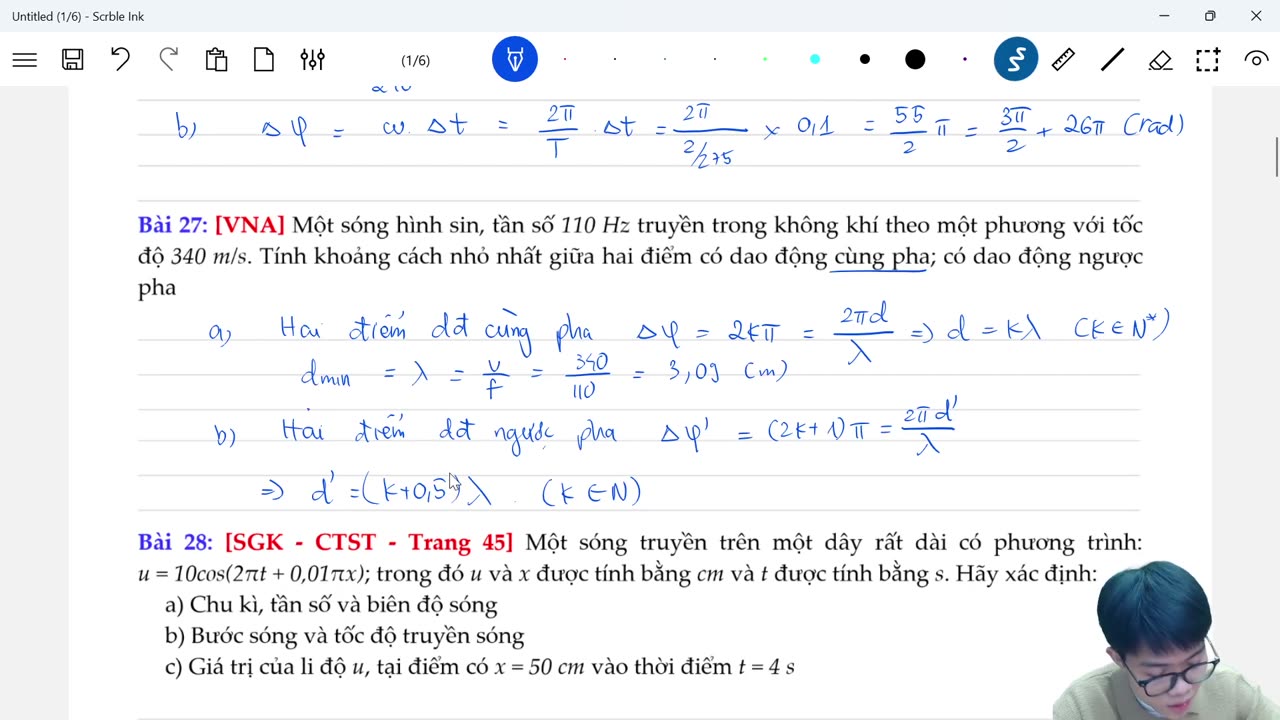 Bài 6 Bài tập tự luận ts1 Câu 26 35 41 Phút