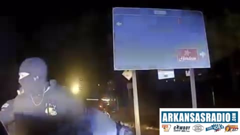 WATCH: Masked Man Arkansas State Trooper Why He Fled