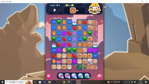 Candy Crush Saga Record (Level 670)