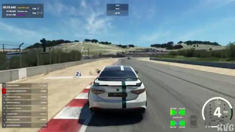 Assetto Corsa EVO - WeatherTech Raceway Laguna Seca - Gameplay (PC UHD) [4K60FPS]