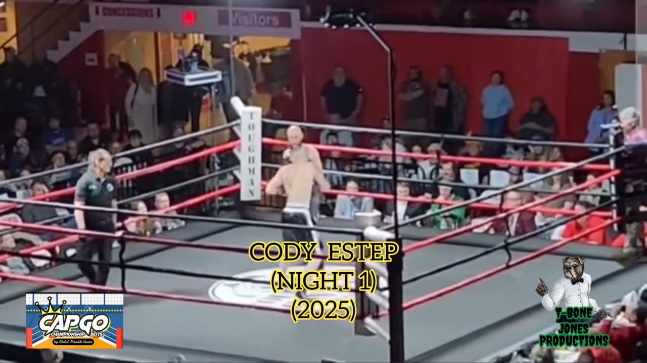 Cody Estep Night 1 of Toughman Contest (2025)