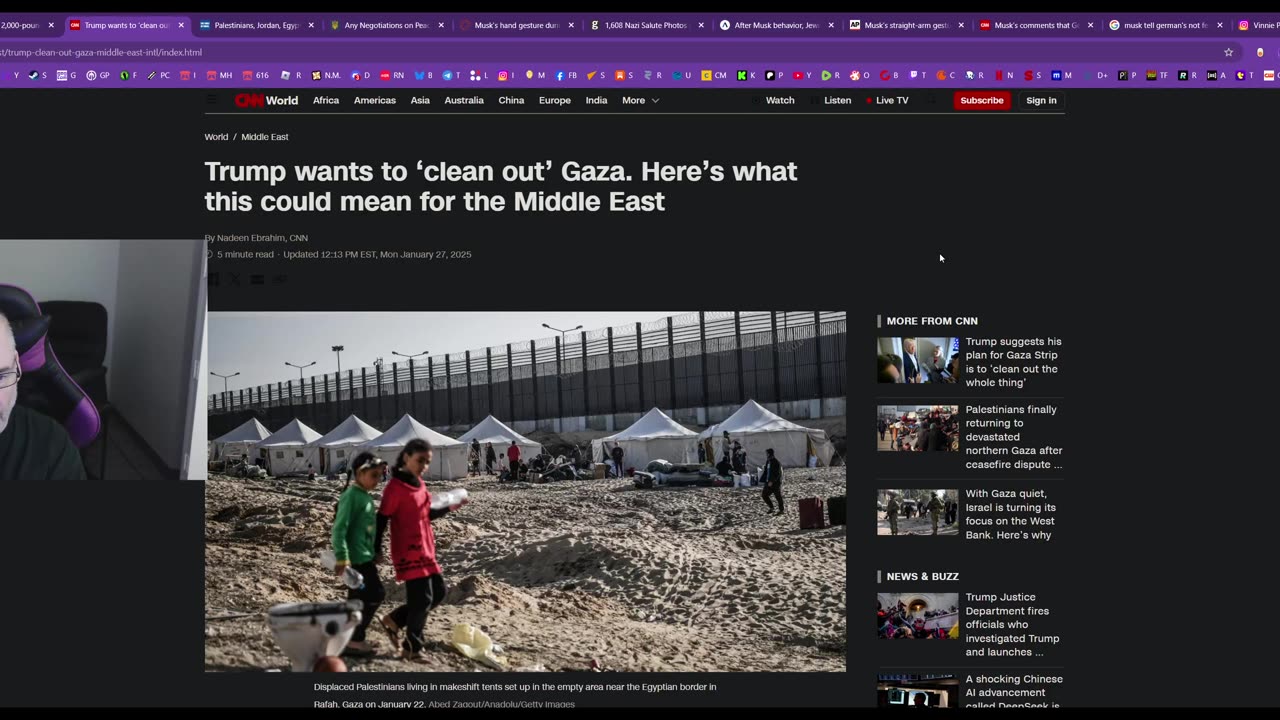 I was right about Trump wanting to genocide Gaza