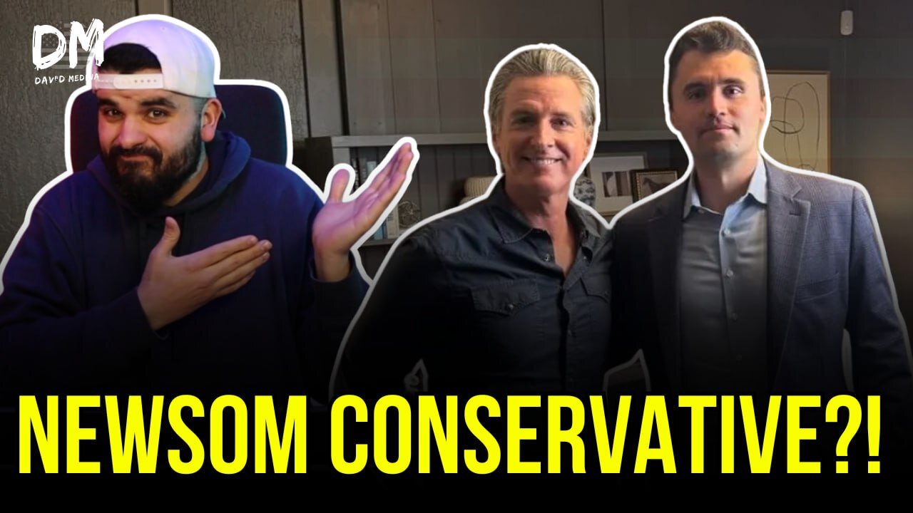 Charlie Kirk EXPOSES Gavin Newsom On His Own Podcast!