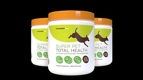 "Super Pet Total Health – The Ultimate Care for a Happy & Healthy Pet!" 🐶🐱✨