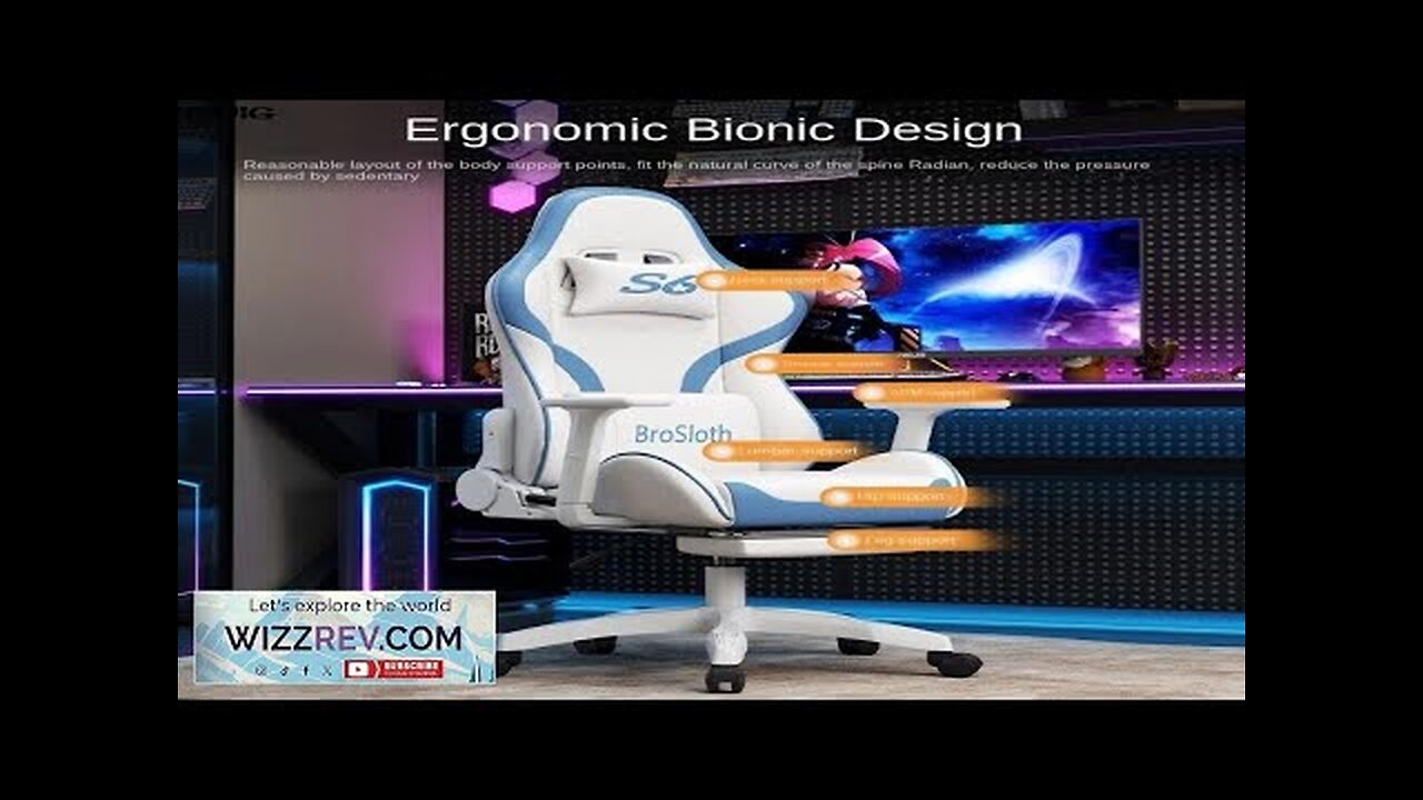 GUIG Esports Chair Lift Reclining Gaming Chair Competitive Seat Computer Chair Ergonomic Review