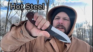 Handmade Budget Bushcraft Knife by Hot Steel