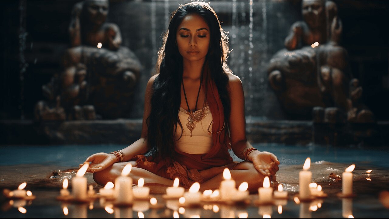 Sacred Songs | Indian Meditation Music for Tranquility || #echoesofrelaxation