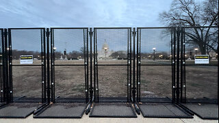 Fencing Up Around Capitol Building Ahead of January 6th Electoral College Vote Certification