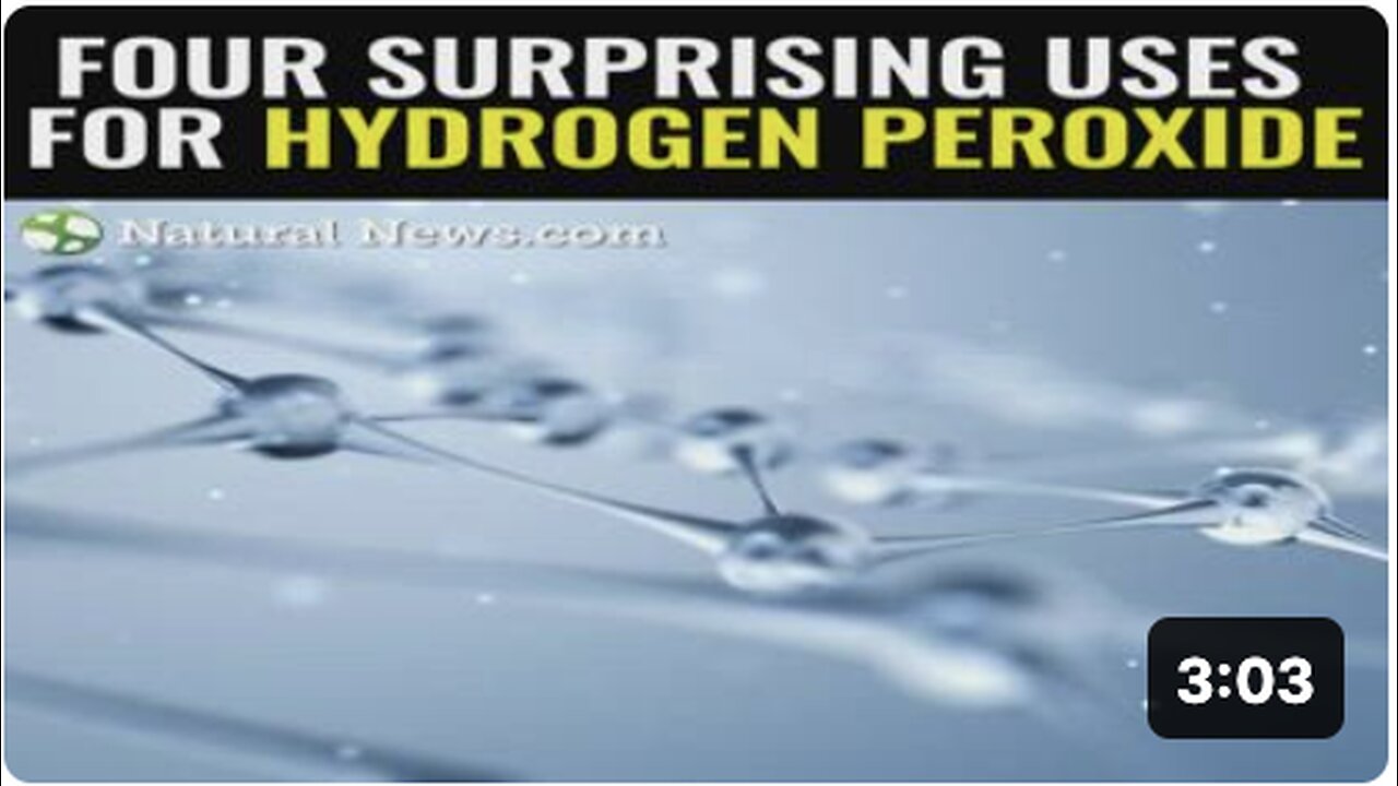 Four surprising uses for hydrogen peroxide