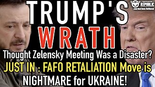 TRUMP’S WRATH! JUST IN! After Zelensky Meeting Disaster NEW FAFO RETALIATION Move Just Announced!