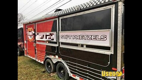 Turnkey 2016 Pretzel Bakery Concession Trailer with 2003 Chevy 2500 Truck for Sale in Oklahoma!