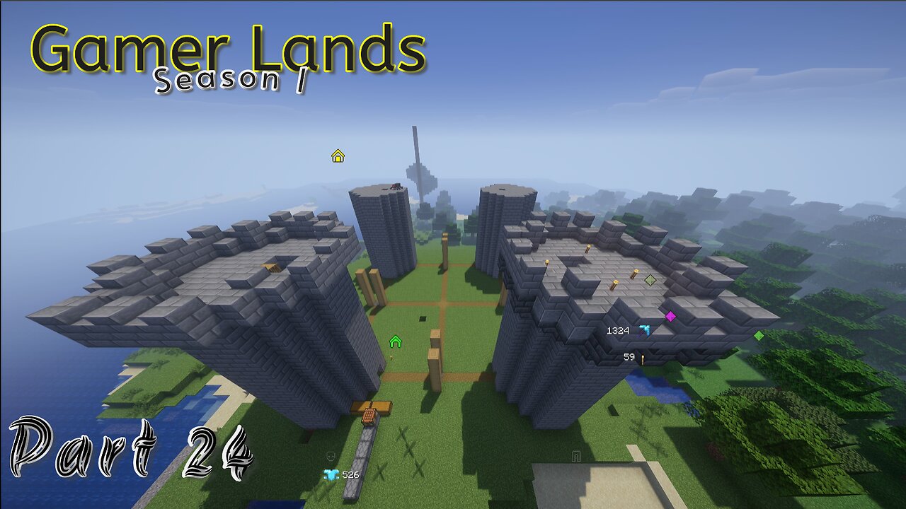 🏰 Minecraft Gamer Lands SMP - Castle Build Part 24 ⚒️ Expanding the Ultimate Fortress!