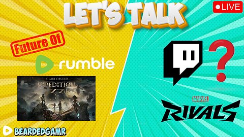 LET'S TALK | FUTURE OF RUMBLE | NEW GAMES | MORE MARVEL RIVALS