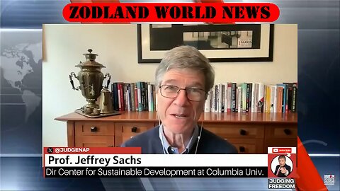 ►🚨▶⚡️ COVID: "Tested in a Chinese laboratory but it was MADE in a US laboratory." | Jeffery Sachs