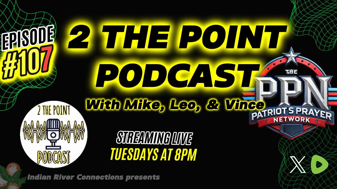 2 The Point Podcast #107Deep State Shake-Up: Bongino, The Pope, and Media Meltdowns