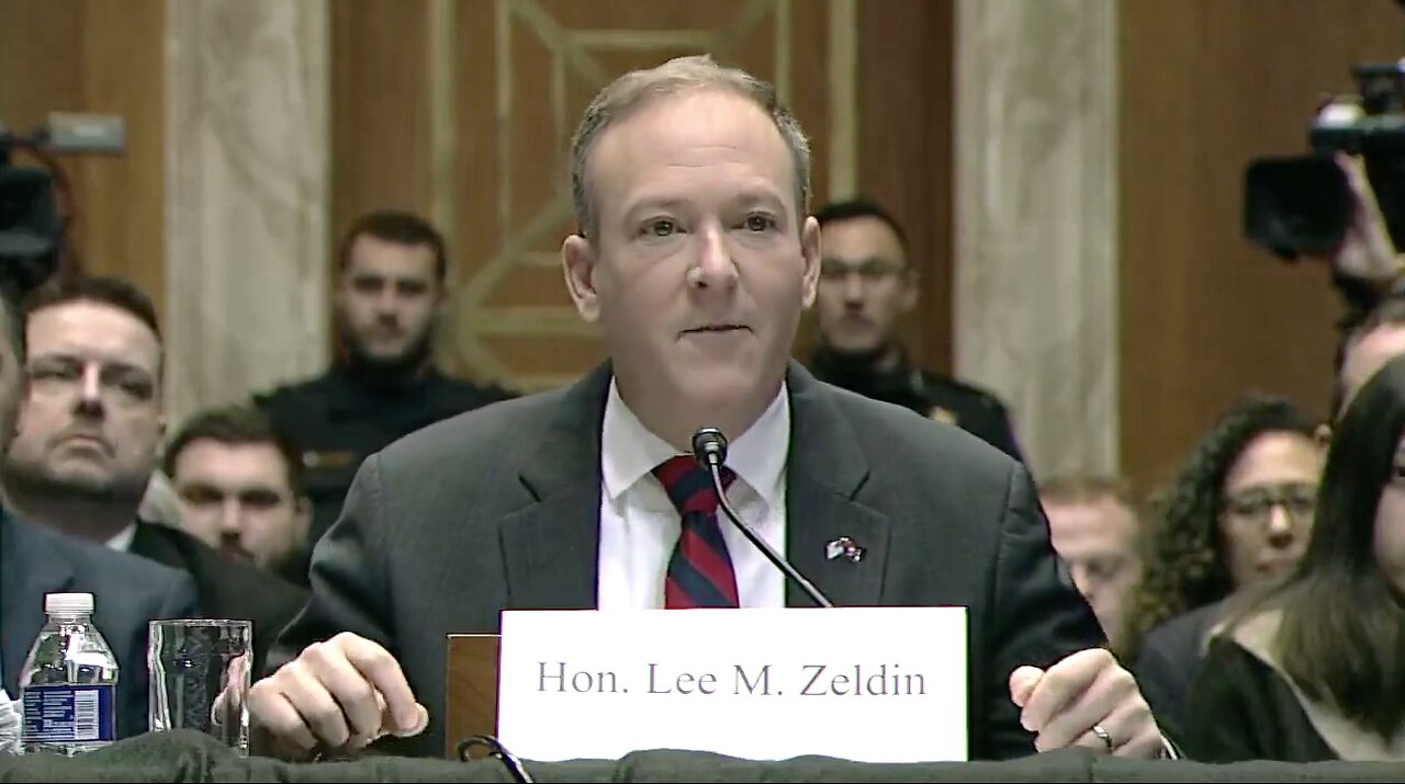 Incoming EPA Administrator Lee Zeldin's full opening statement