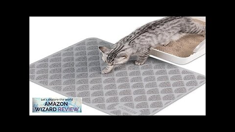 Cat Litter Mat Litter Trapping Mat 24” x 17” Premium Durable PVC Review