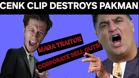 Cenk Clip DESTROYS PAKMAN!!!