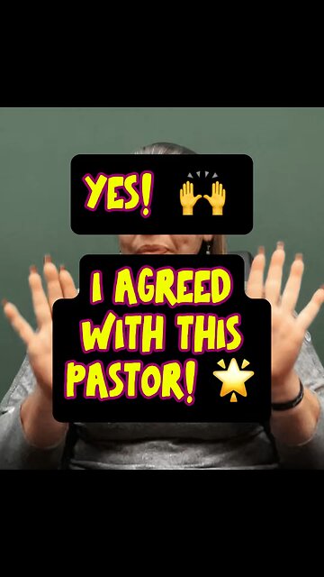 Yes! I Agreed With This Pastor! 😍 #jesus #truth #way #life #bible