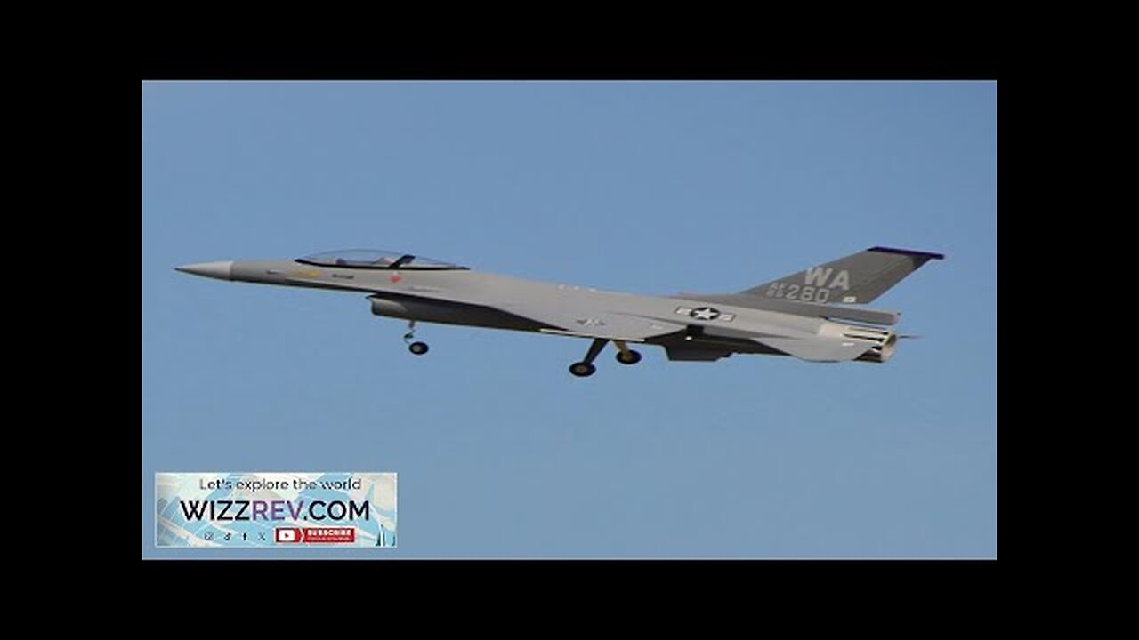 HOOKLL F16 Fighting Falcon 710mm Wingspan 70mm EDF EPO Jet RC Airplane Review