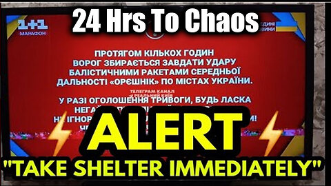 Alert: 24 Hrs To Chaos, Society Imploding - Ukraine Blows Oil Pipeline!