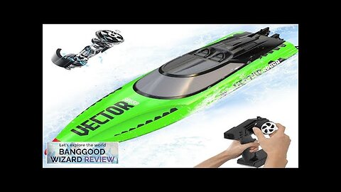 Volantexrc Vector SR65B 792-7 37MPH RTR Brushless RC Boat Water Cooling Ship Review