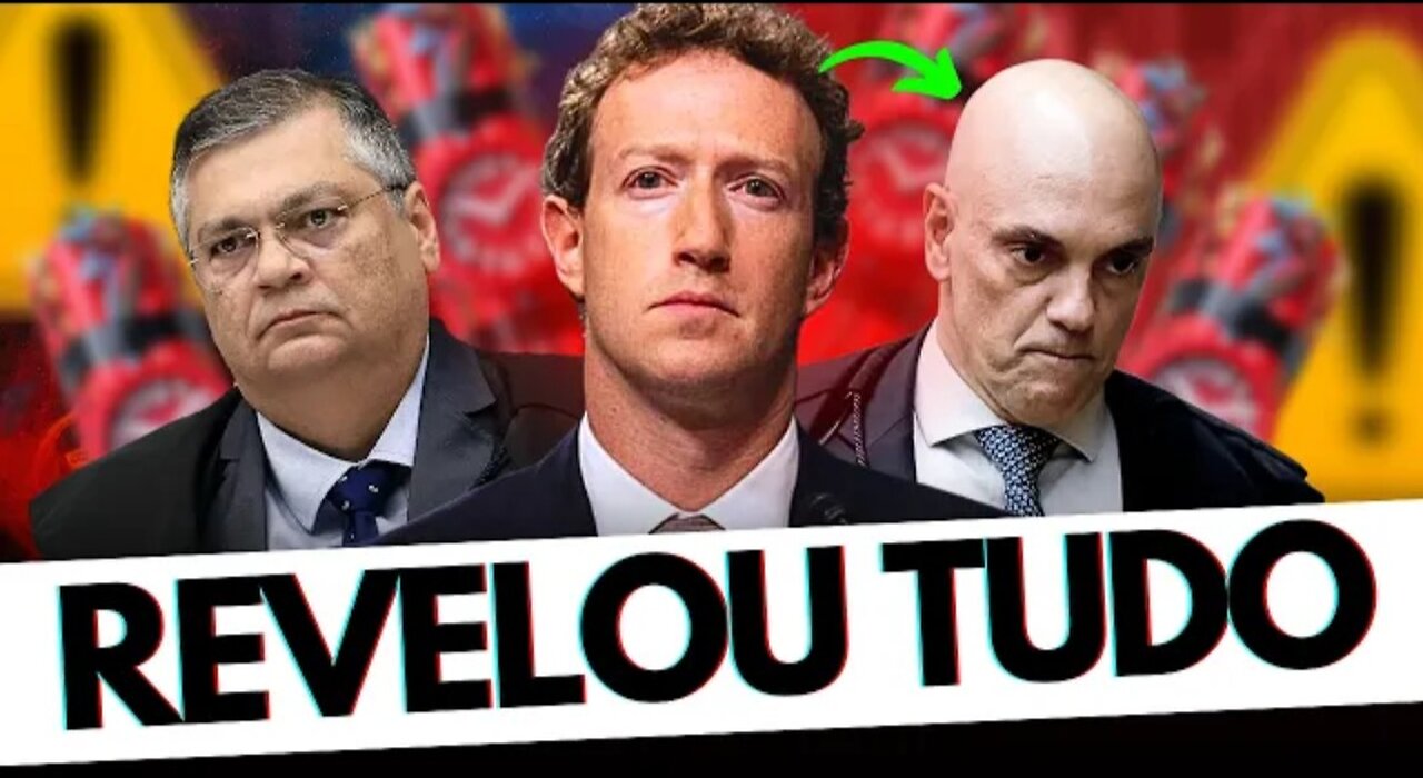 💣FACEBOOK OWNER EXPOSES STF TO THE WORLD AND "DEMOCRACY" LÁ XANDÃO IS IN CHECK?