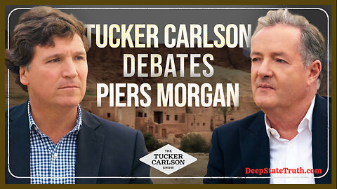 🎙️ Tucker Carlson & MAJOR Dumbass Piers Morgan Debate Foreign Aid, Hate Speech, NATO, Gun Control, & Zelensky