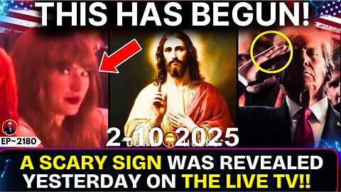 THIS WAS A SIGN FROM GOD ON LIVE TV....?! Bible Prophetic Word Today! - 2/10/25