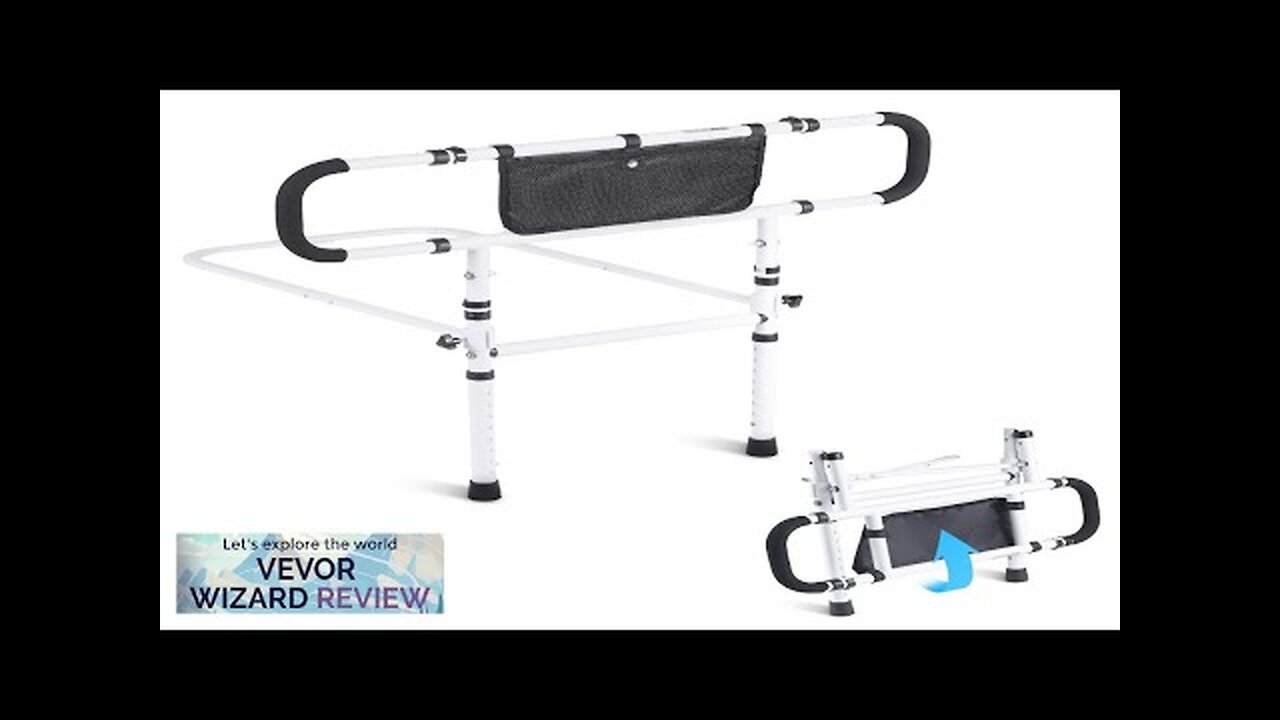 VEVOR Bed Rails for Elderly Adults 180° Foldable Bed Rails for Seniors Review