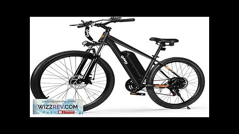 Racer Electric Bike for Adults 21-Speed Mountain Lightweight Ebike with Peak Review