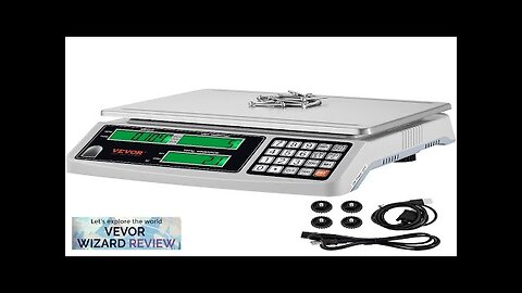 VEVOR Industrial Counting Scale 15 kg x 0.5 g Digital Scale Review